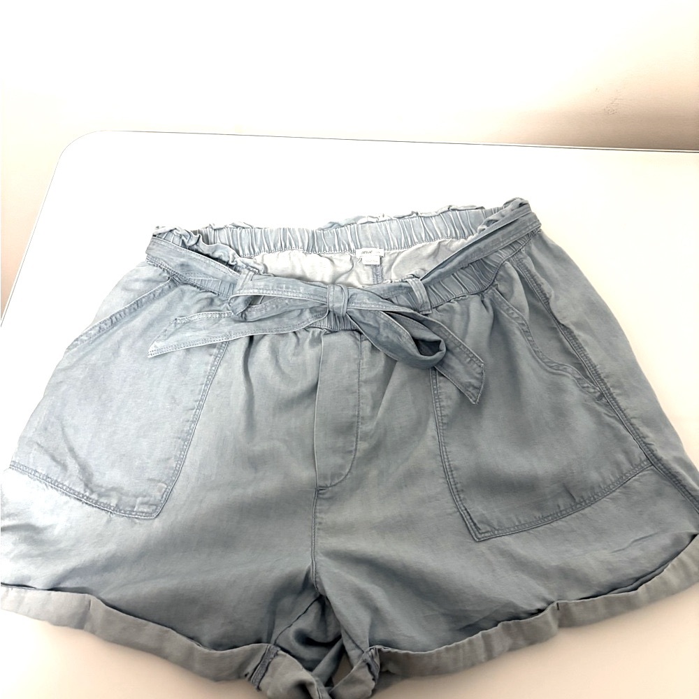Aerie Light Blue Large Lightweight Women's Shorts